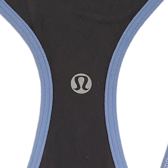 Lululemon Block Racerback Tank in Blue/Gray Size 6 - Picture 6 of 9